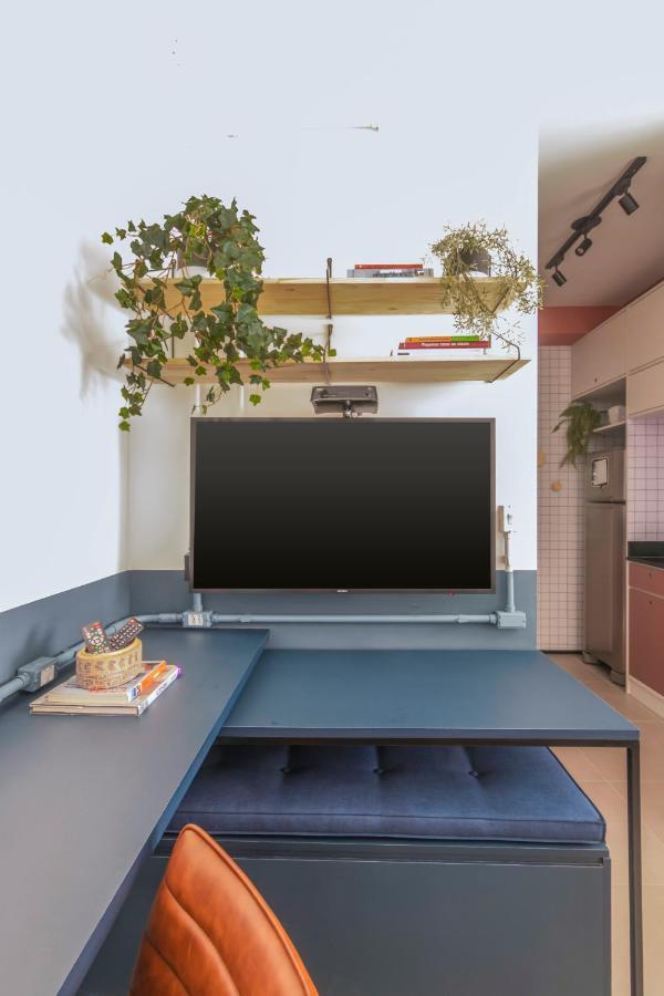 Studio Charme Vila Mariana Com Lava Loucas Apartman São Paulo Kültér fotó